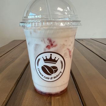 Crown Bakery - Strawberry Latte - Bakeries Near Me - Las Vegas, Nevada