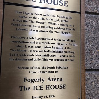 Fogerty Arena - They call it The Ice House. Here is why. - Skating Rinks Near Me - Spring Lake Park, Minnesota Fogerty Arena - They call it The Ice House. Here is why. - Skating Rinks Near Me - Spring Lake Park, Minnesota