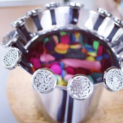 Stainless Steel Reusable Car Air Freshners