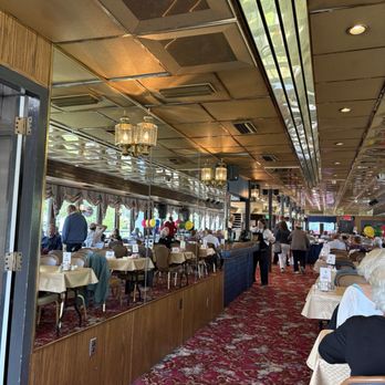Celebration River Cruises - This is where we dined and danced. We were perfectly cozy and comfortable during the thunderstorm and heavy rain - Boating Near Me - Moline, Illinois
