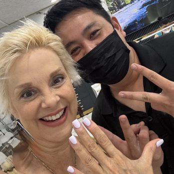 Maiya's Nails & Spa - Finished manicure with Ben and me! - Nail Salons Near Me - Scottsdale, Arizona Maiya's Nails & Spa - Finished manicure with Ben and me! - Nail Salons Near Me - Scottsdale, Arizona