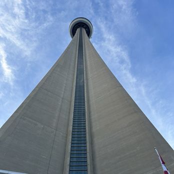 360 Restaurant - Tower from below - Canadian (New) Near Me - Toronto, Ontario