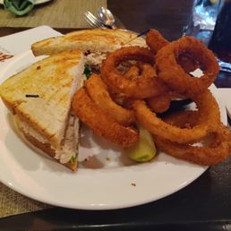 Tuna Salad Sandwich with Onion Rings - $13.95. Tuna Salad Sandwich with Onion Rings - $13.95.