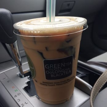 Ten Ren Tea - Milk tea with grass jelly - Coffee & Tea Near Me - Milpitas, California Ten Ren Tea - Milk tea with grass jelly - Coffee & Tea Near Me - Milpitas, California