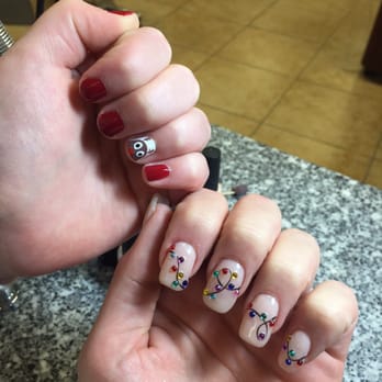 Time For Nails - My daughter and I wanted Christmas nails. Time for Nails delivered - Nail Salons Near Me - Plymouth Meeting, Pennsylvania