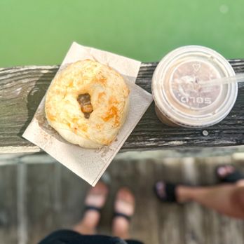 Giovanni's Brooklyn Bagels - a donut and a cup of coffee - Bagels Near Me - Emerald Isle, North Carolina Giovanni's Brooklyn Bagels - a donut and a cup of coffee - Bagels Near Me - Emerald Isle, North Carolina