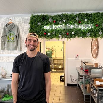 Greenhouse - Tyler the owner - Salad Near Me - Narragansett, Rhode Island