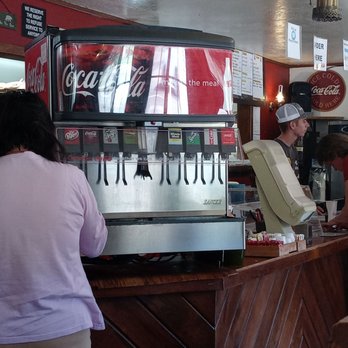 The Depot - Soda fountain area - Burgers Near Me - Dolores, Colorado
