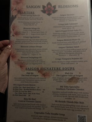 Menu photo 7 Saigon Blossoms Tucson, AZ