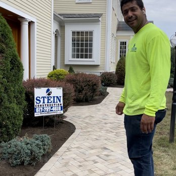 Stein Masonry - a man standing in front of a house - Masonry/Concrete Near Me - Randolph, Massachusetts Stein Masonry - a man standing in front of a house - Masonry/Concrete Near Me - Randolph, Massachusetts