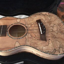 Kalaheo Music and String of Kuaia, HI ukulele that my wife bought for my 34th anniversary. Kalaheo Music and String of Kuaia, HI ukulele that my wife bought for my 34th anniversary.