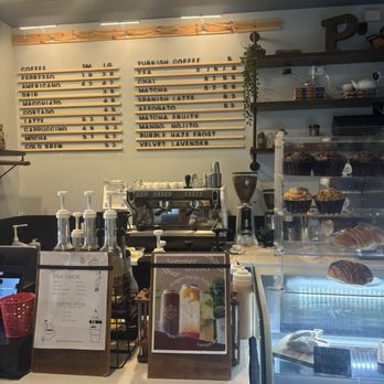 Prufrock Coffee - Checkout counter and menu - Coffee & Tea Near Me - Indianapolis, Indiana