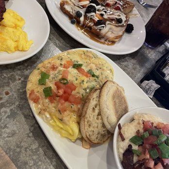 Another Broken Egg Cafe - Lobster & Brie Omelette - Breakfast & Brunch Near Me - Pooler, Georgia