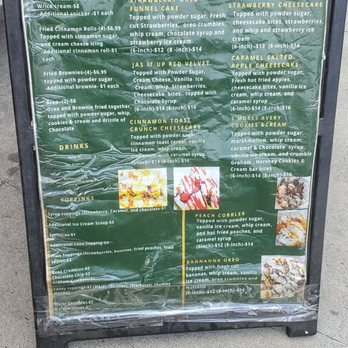 Funnel Vision Funnel Cakes - Menu board - Desserts Near Me - Charlotte, North Carolina Funnel Vision Funnel Cakes - Menu board - Desserts Near Me - Charlotte, North Carolina