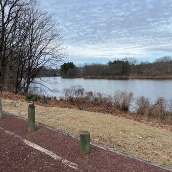 Lory's Lakeside - a bench overlooking a lake - American Near Me - North Brunswick, New Jersey Lory's Lakeside - a bench overlooking a lake - American Near Me - North Brunswick, New Jersey