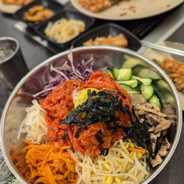 Beef Tartar Bibimbap. Beef Tartar Bibimbap.