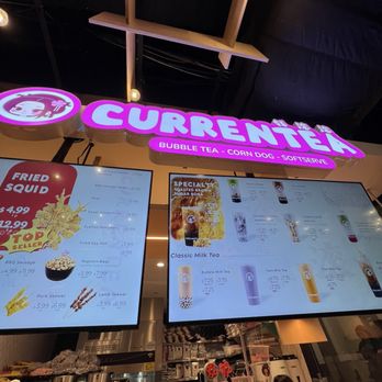 Currentea - Signage & Menu - Bubble Tea Near Me - Boston, Massachusetts Currentea - Signage & Menu - Bubble Tea Near Me - Boston, Massachusetts