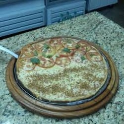 Caraca muleke que pizza que isso! Ahhh amo amo