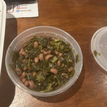 Benji’s - Greens with Black eyed peas. Lots of flavor. - Barbeque Near Me - Salt Lake City, Utah Benji’s - Greens with Black eyed peas. Lots of flavor. - Barbeque Near Me - Salt Lake City, Utah