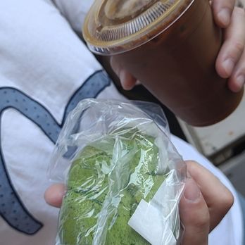 Kam Hing Bakery - Pandan sponge cake and Vietnamese iced coffee - Bakeries Near Me - New York, New York Kam Hing Bakery - Pandan sponge cake and Vietnamese iced coffee - Bakeries Near Me - New York, New York