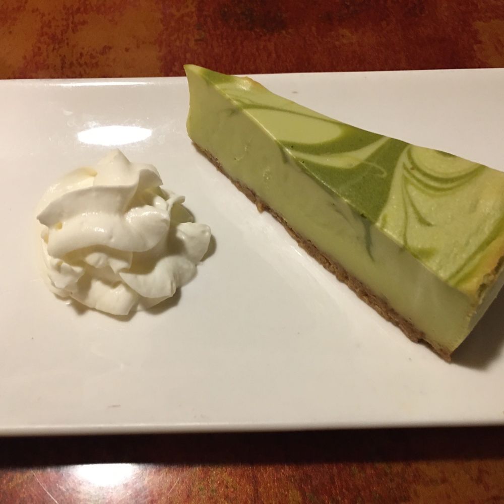 Thai Cuisine - Green tea cheesecake - Thai Near Me - Pittsburgh, Pennsylvania Thai Cuisine - Green tea cheesecake - Thai Near Me - Pittsburgh, Pennsylvania