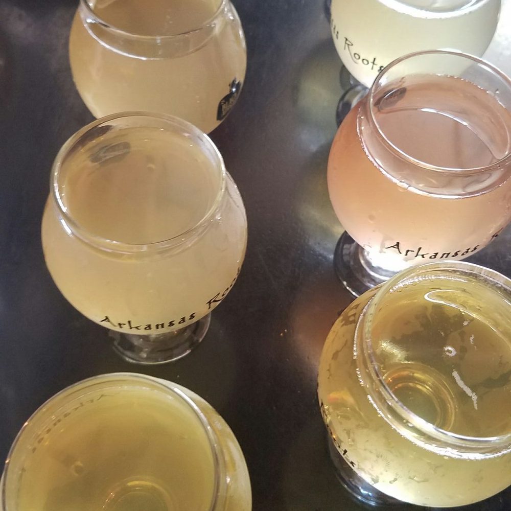 Black Apple - Cider flight - Breweries Near Me - Springdale, Arkansas