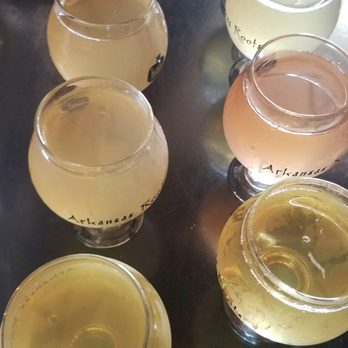 Black Apple - Cider flight - Breweries Near Me - Springdale, Arkansas