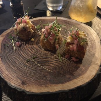 Prohibition Dunedin - Cajun Corn Fritters! - Gastropubs Near Me - Dunedin, Florida