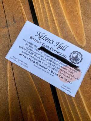 Nelsen's Hall Bitters Pub by null