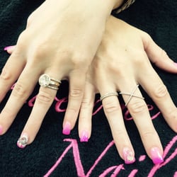 Awesome Nails - Blinged out nails!
