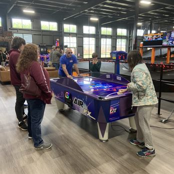 RushHour Karting - RTP - Air Hockey with family. - Go Karts Near Me - Morrisville, North Carolina RushHour Karting - RTP - Air Hockey with family. - Go Karts Near Me - Morrisville, North Carolina