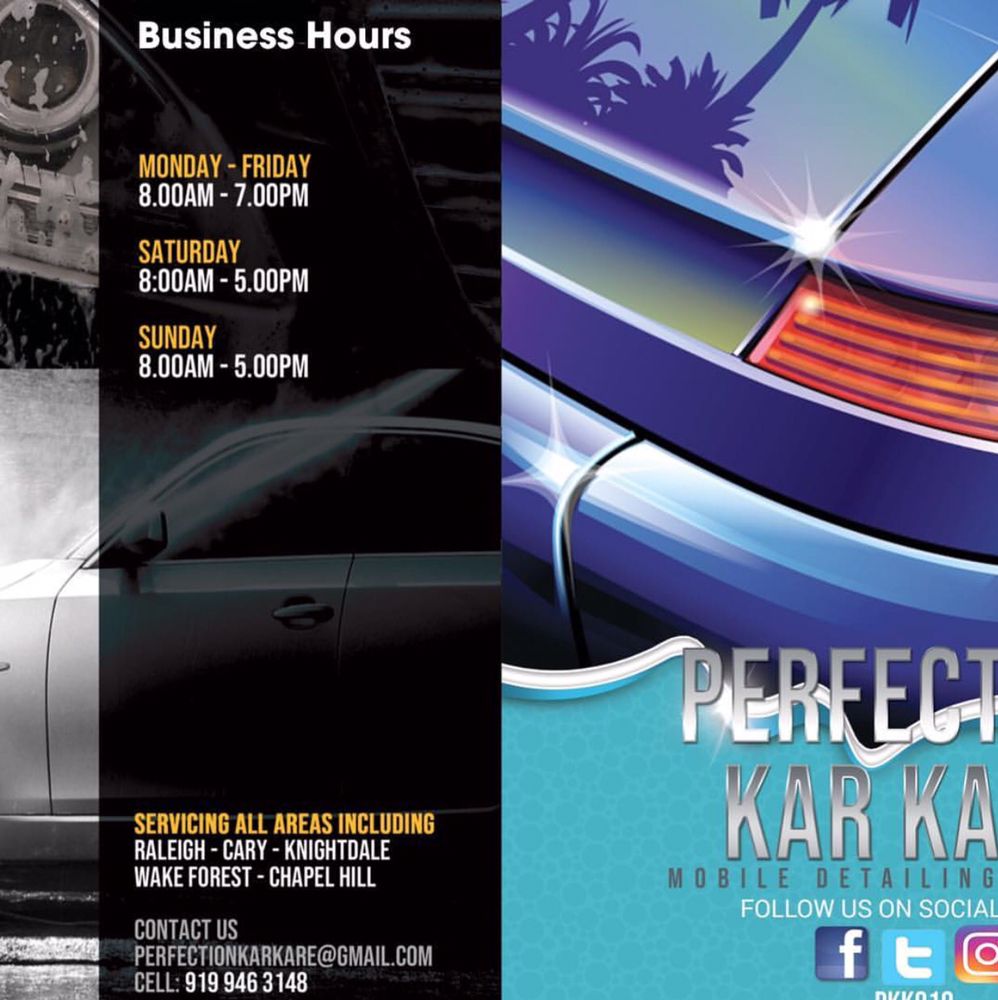 PERFECTION KAR KARE & MOBILE DETAILING Updated May 2024 Wake Forest