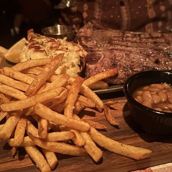 Trabuco Oaks Steakhouse - Porterhouse Lobster Dinner for 2 with Fries - Steakhouses Near Me - Trabuco Canyon, California Trabuco Oaks Steakhouse - Porterhouse Lobster Dinner for 2 with Fries - Steakhouses Near Me - Trabuco Canyon, California