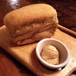 Bread and maple butter