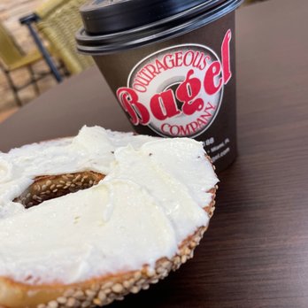 Outrageous Bagel Company - Sesame Bagels, American Regular Coffee - Bagels Near Me - Miami, Florida Outrageous Bagel Company - Sesame Bagels, American Regular Coffee - Bagels Near Me - Miami, Florida