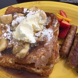 Caramel Banana French Toast