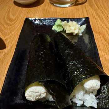 N Soto - Blue crab hand roll - Japanese Near Me - Los Angeles, California N Soto - Blue crab hand roll - Japanese Near Me - Los Angeles, California
