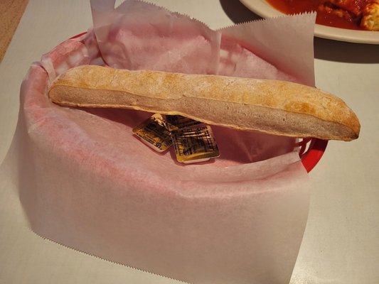 Photo of Portobello's Italian Restaurant & Pizzeria - Chattanooga, TN, US. Bread stick