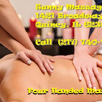 Sunny Massage - Sunny Massage Four Handed Massage. - Massage Near Me - Quincy, Illinois Sunny Massage - Sunny Massage Four Handed Massage. - Massage Near Me - Quincy, Illinois