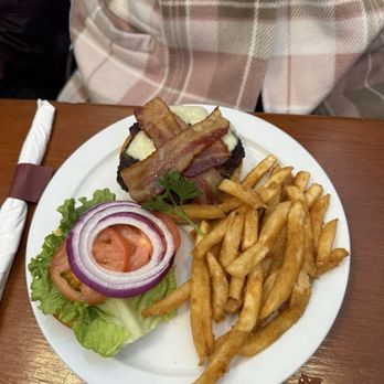 Grand Day Cafe - Bacon cheeseburger with fries - Breakfast & Brunch Near Me - Columbus, Ohio Grand Day Cafe - Bacon cheeseburger with fries - Breakfast & Brunch Near Me - Columbus, Ohio