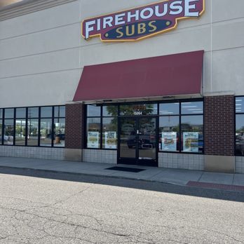 Firehouse Subs - the front of the building - Fast Food Near Me - Sterling Heights, Michigan
