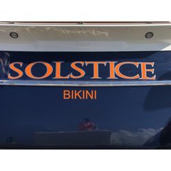 SARJ Creations - Boat lettering