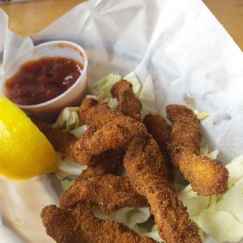 Coconuts Fish Cafe - Fresh cut calamari sticks - Seafood Near Me - Kihei, Hawaii Coconuts Fish Cafe - Fresh cut calamari sticks - Seafood Near Me - Kihei, Hawaii