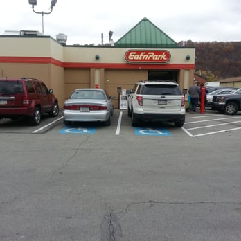 Eat'n Park - cars parked in a parking lot - American Near Me - Monongahela, Pennsylvania Eat'n Park - cars parked in a parking lot - American Near Me - Monongahela, Pennsylvania
