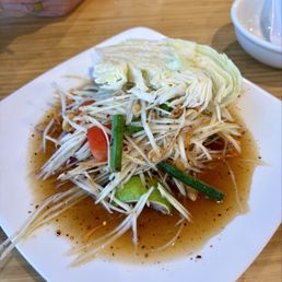 Papaya salad Papaya salad