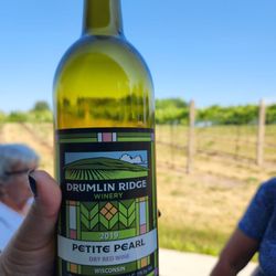 Drumlin Ridge Winery - Wine bottle