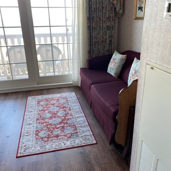 Boardwalk Plaza Hotel - Sitting area in ocean front suite - Hotels Near Me - Rehoboth Beach, Delaware