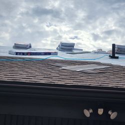 Longview Roofing - The roof in progress...