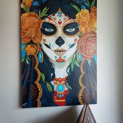 Los Agaves Grill - Artwork in entryway