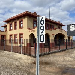 Slaton Harvey House - Slaton Harvey House on milepost 690 of the Slaton Subdivision of the Red River Valley.